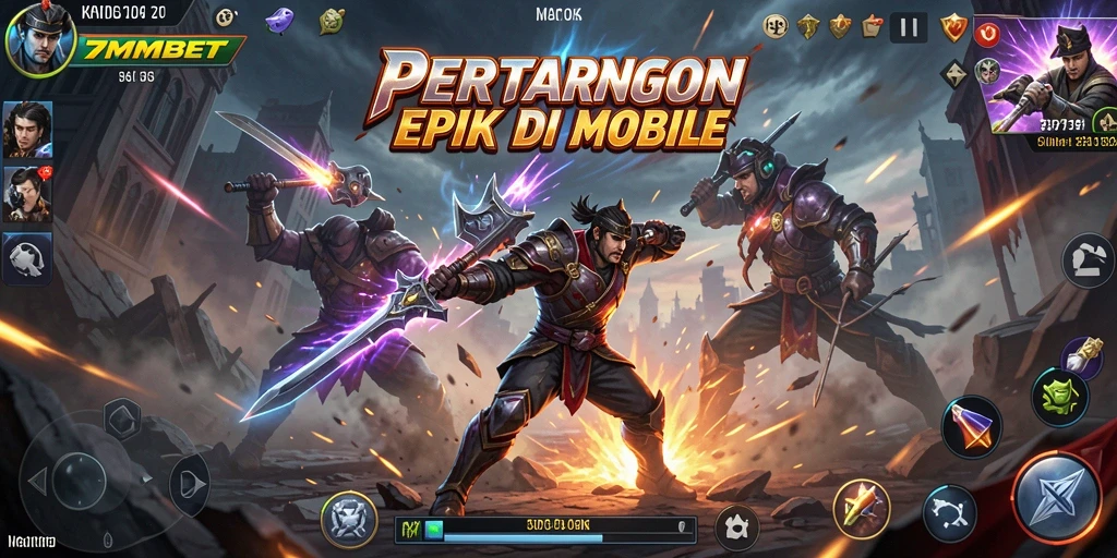 Gameplay seru dan mendebarkan di 7MMBET dengan pertarungan karakter yang beragam.