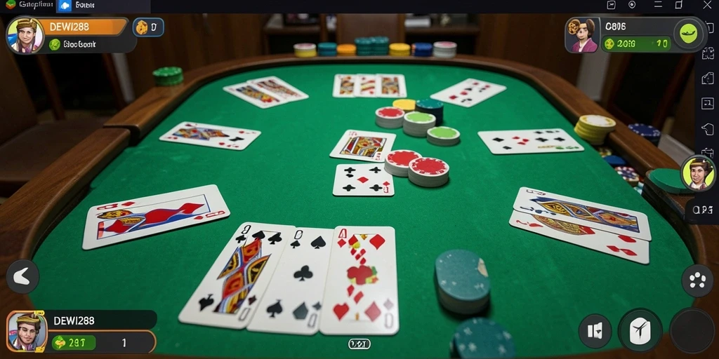 Tampilan gameplay DEWI288 yang seru dan interaktif.