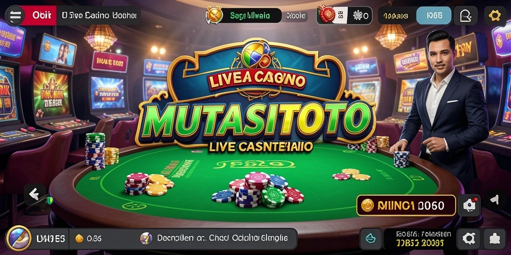 Pengalaman mendebarkan di gameplay Live Casino MUTASITOTO.