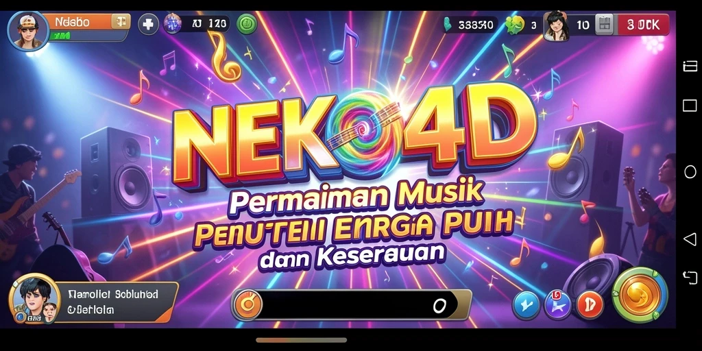 Tampilan gameplay NEKO4D yang menarik dan interaktif.