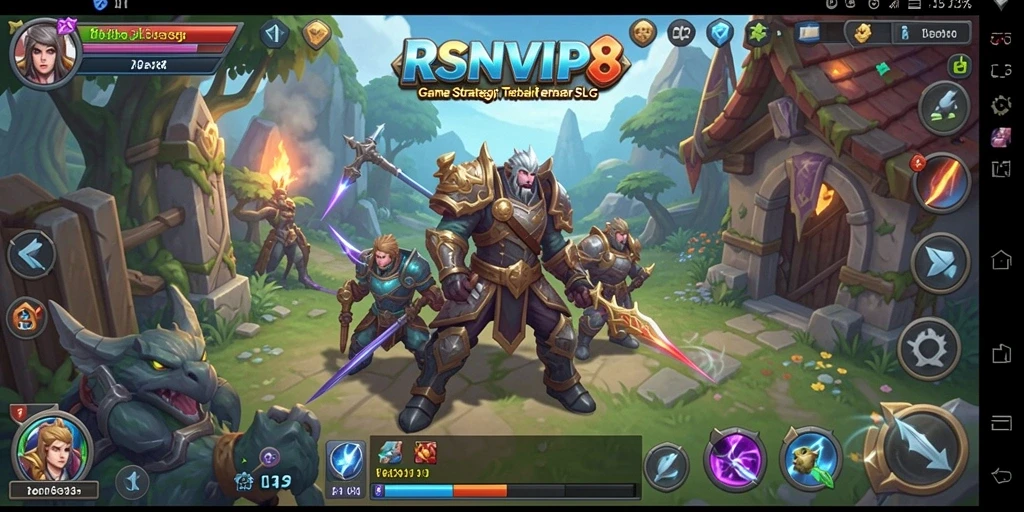 Tangkapan layar dari gameplay RSNVIP8 yang menarik dengan aksi strategi.