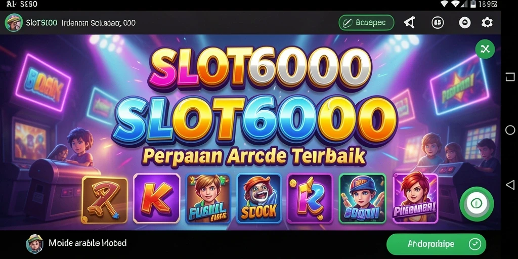 Screenshot gameplay SLOT6000 yang menampilkan momen kemenangan seru.